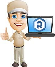 Suporte Online, aos usuários do site e ao cliente Rochester