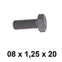 PARAFUSO 08 X 20MM  DIN933