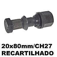 PARAFUSO RODA 20 X 80MM TRAS.